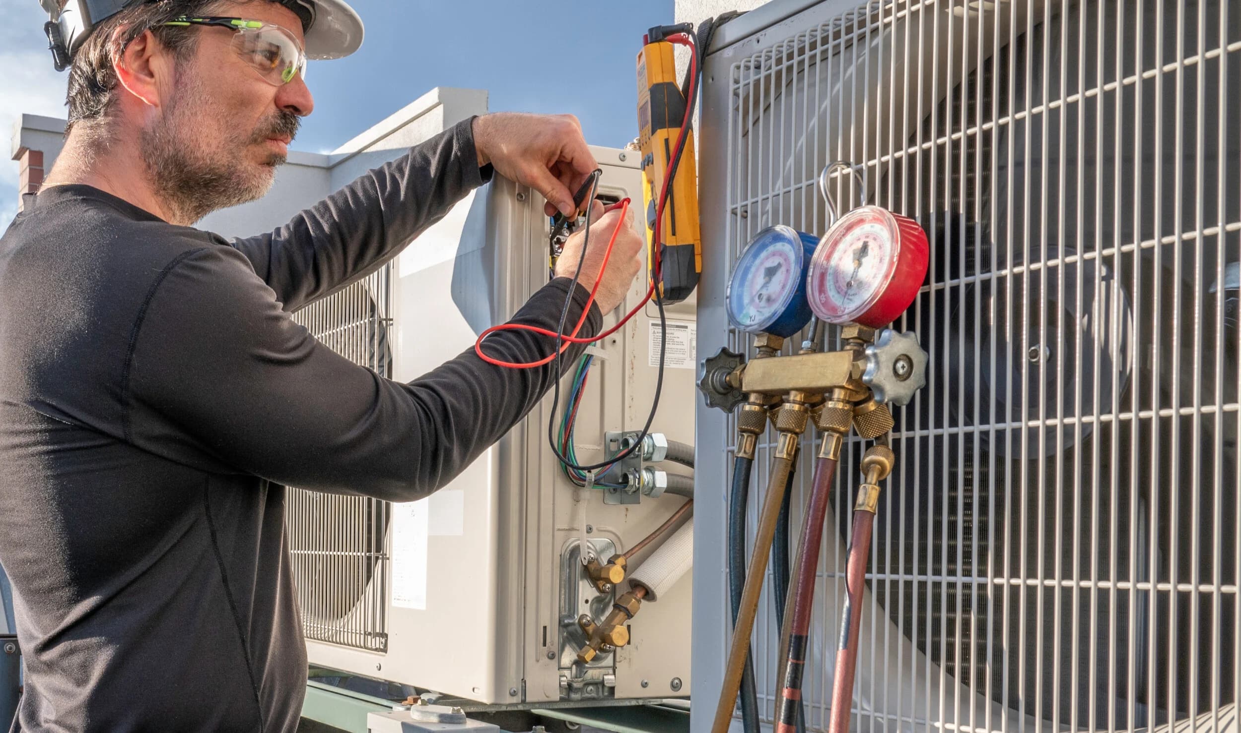 Ilustración del servicio de Diagnóstico para aire acondicionado.