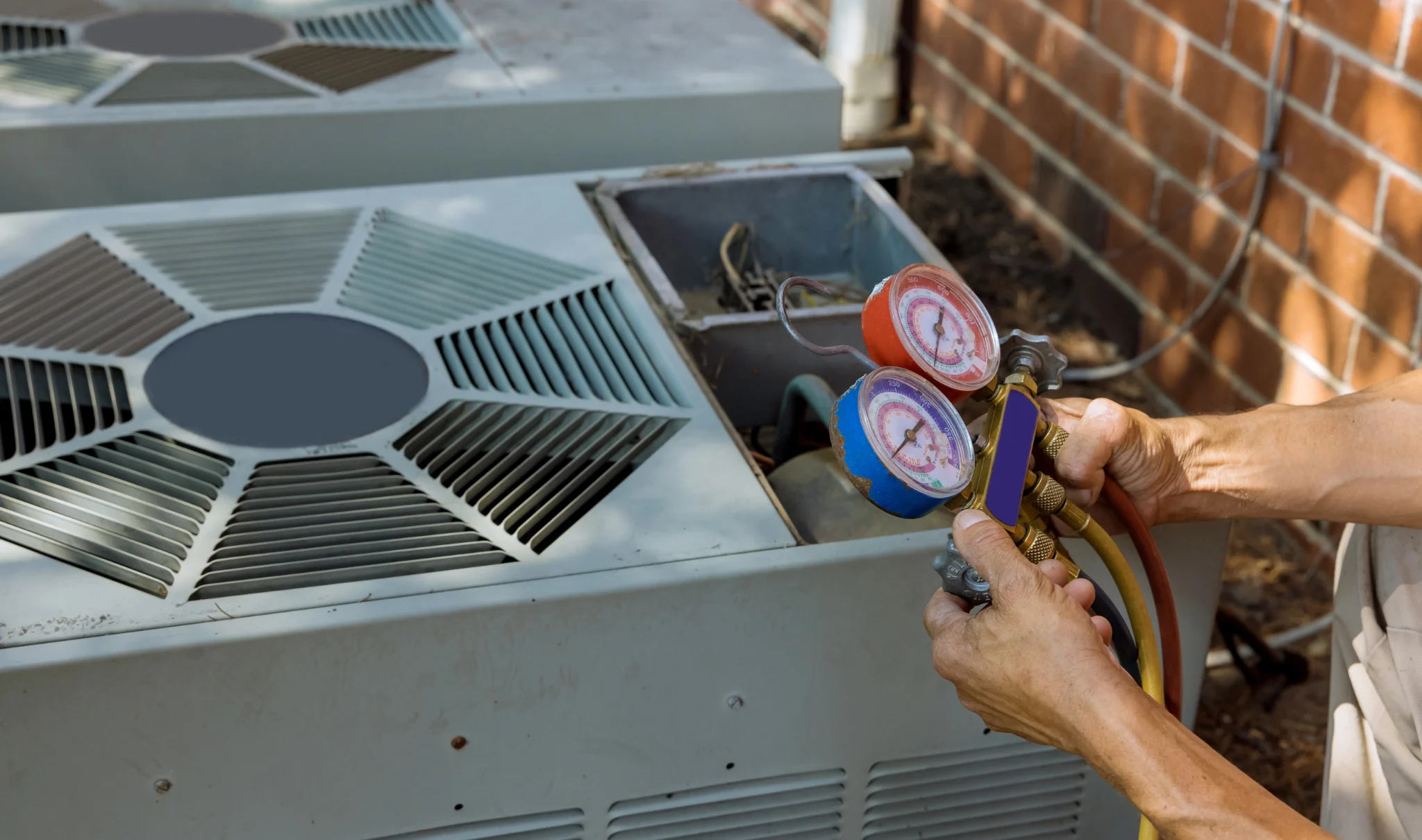 Ilustración del servicio de Reparación para aire acondicionado.